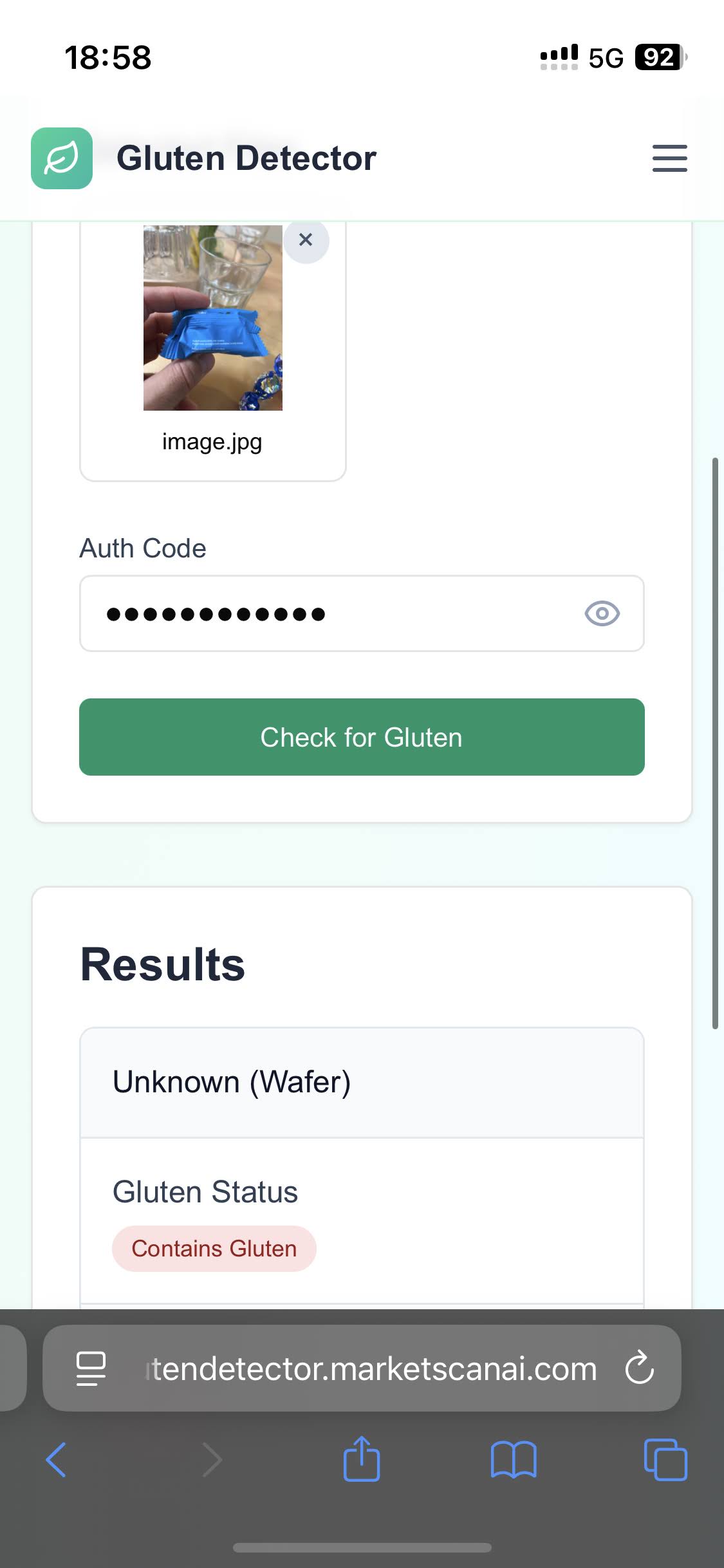 Sauce product ingredient list